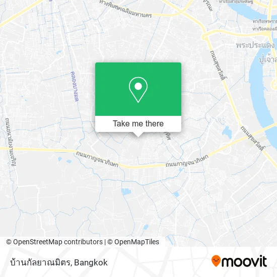 บ้านกัลยาณมิตร map