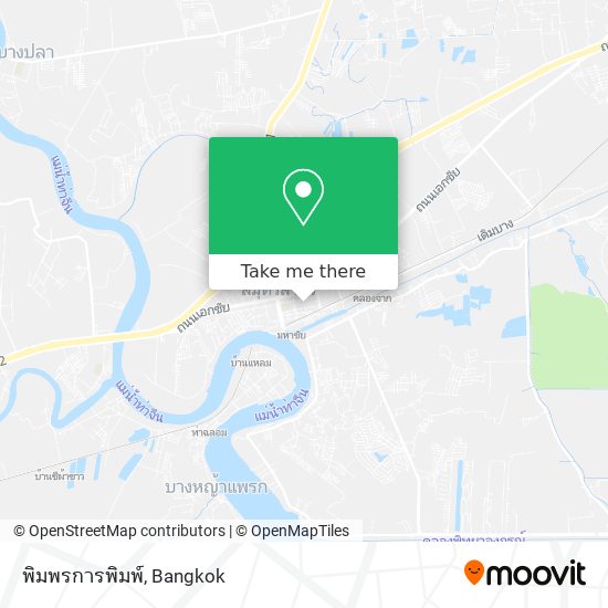 พิมพรการพิมพ์ map