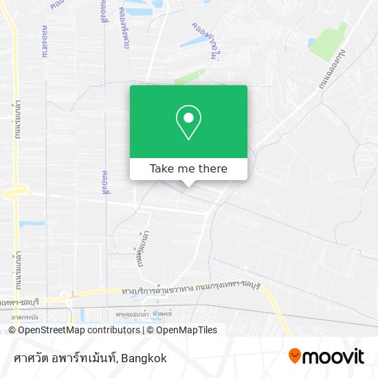 ศาศวัต อพาร์ทเม้นท์ map