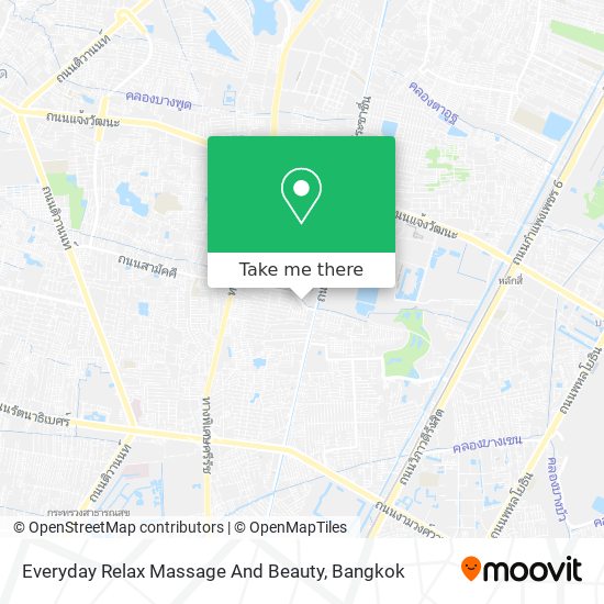 Everyday Relax Massage And Beauty map