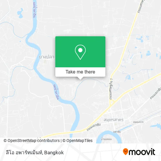 ลีโอ อพาร์ทเม้นท์ map