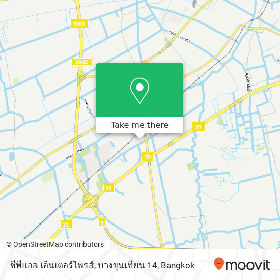 ซีพีแอล เอ็นเตอร์ไพรส์, บางขุนเทียน 14 map