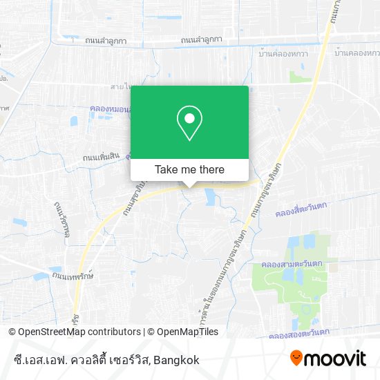 ซี.เอส.เอฟ. ควอลิตี้ เซอร์วิส map