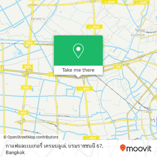 กาแฟและเบเกอรี่ เครมบลูเล่, บรมราชชนนี 67 map