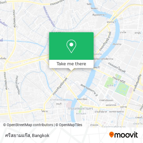 ศรีสยามแก๊ส map