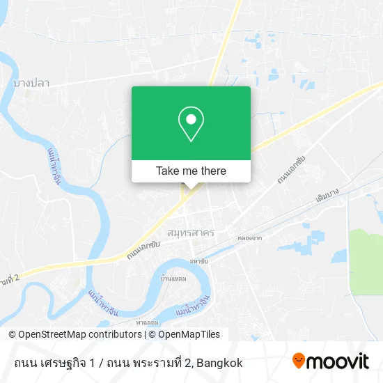 ถนน เศรษฐกิจ 1 / ถนน พระรามที่ 2 map