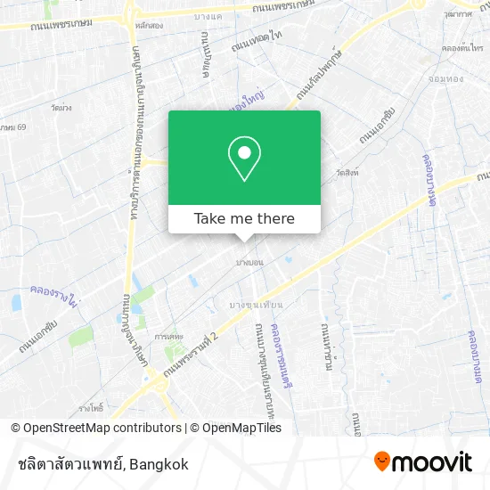 ชลิตาสัตวแพทย์ map