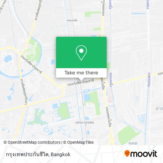 กรุงเทพประกันชีวิต map