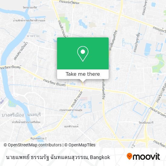 นายแพทย์ ธรรมรัฐ ฉันทแดนสุวรรณ map