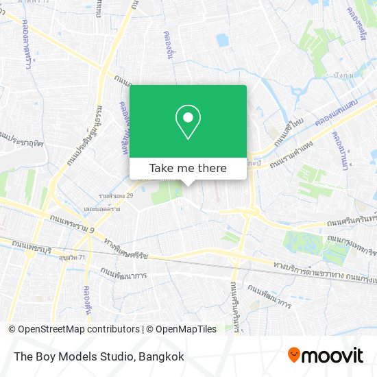 The Boy Models Studio map