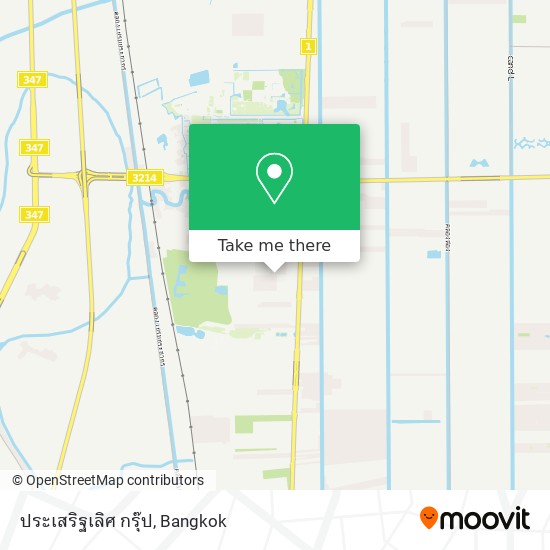 ประเสริฐเลิศ กรุ๊ป map