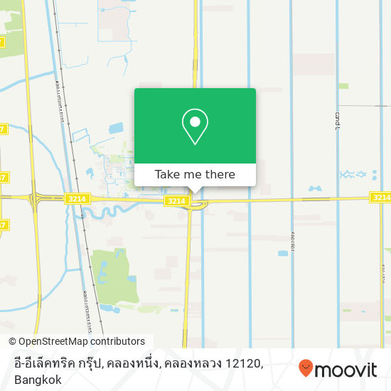 อี-อีเล็คทริค กรุ๊ป, คลองหนึ่ง, คลองหลวง 12120 map