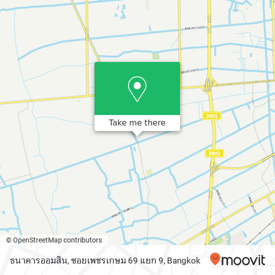 ธนาคารออมสิน, ซอยเพชรเกษม 69 แยก 9 map