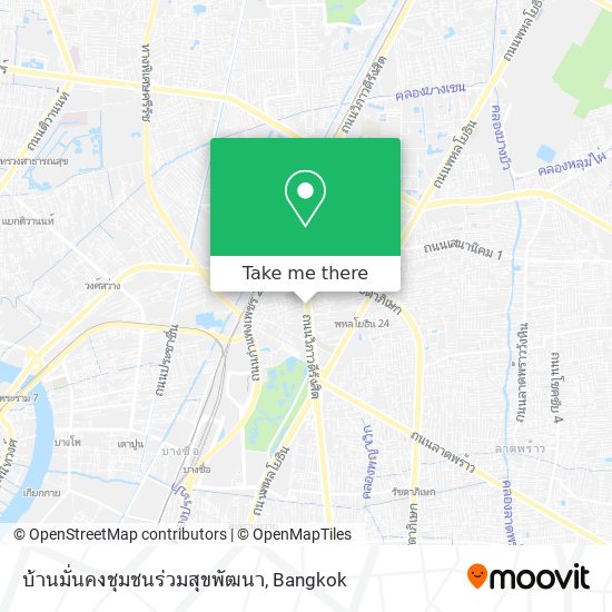 บ้านมั่นคงชุมชนร่วมสุขพัฒนา map