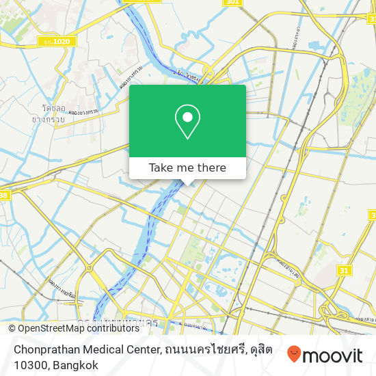 Chonprathan Medical Center, ถนนนครไชยศรี, ดุสิต 10300 map