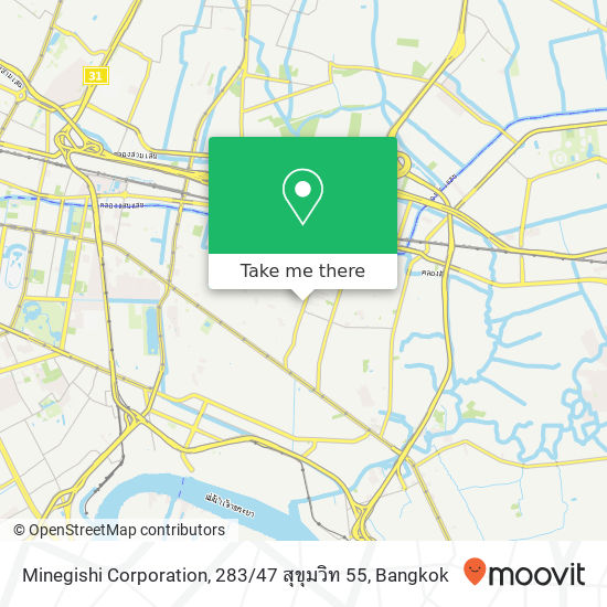 Minegishi Corporation, 283 / 47 สุขุมวิท 55 map