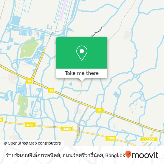 ร้ายชัยภณอิเล็คทรอนิคส์, ถนนวัดศรีวารีน้อย map