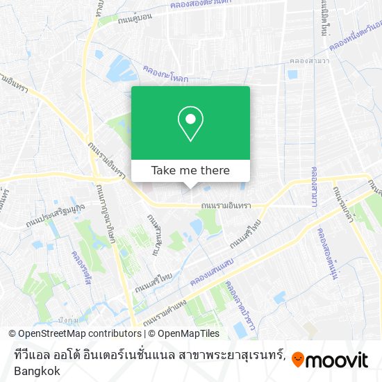 ทีวีแอล ออโต้ อินเตอร์เนชั่นแนล สาขาพระยาสุเรนทร์ map