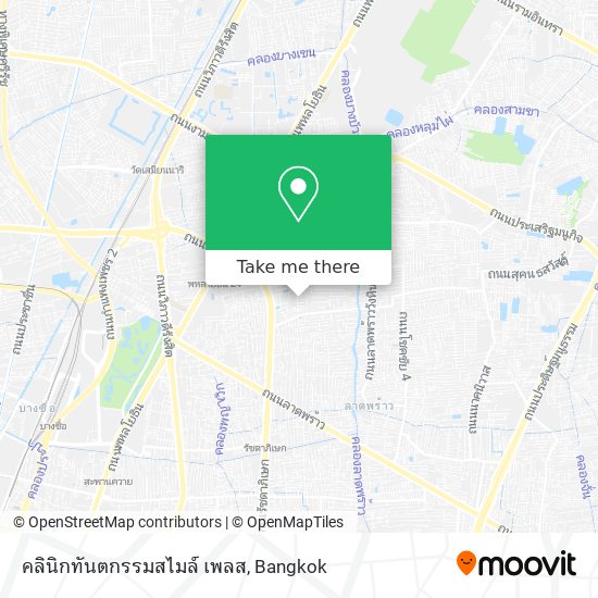 คลินิกทันตกรรมสไมล์ เพลส map