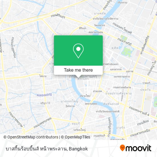 บาสกิ้นร้อบบิ้นส์ หน้าพระลาน map