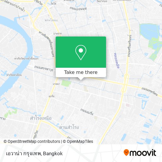 เอวาน่า กรุงเทพ map