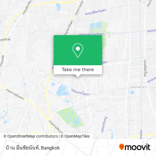 บ้าน มีนชัยนันท์ map