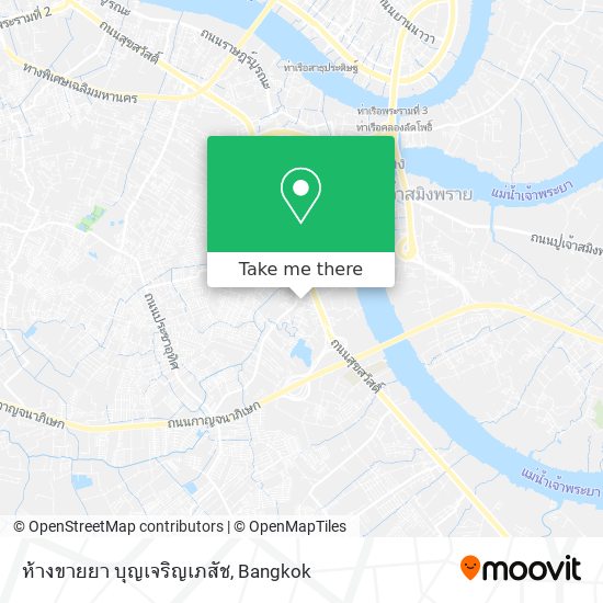 ห้างขายยา บุญเจริญเภสัช map