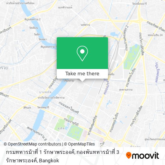 กรมทหารม้าที่ 1 รักษาพระองค์, กองพันทหารม้าที่ 3 รักษาพระองค์ map