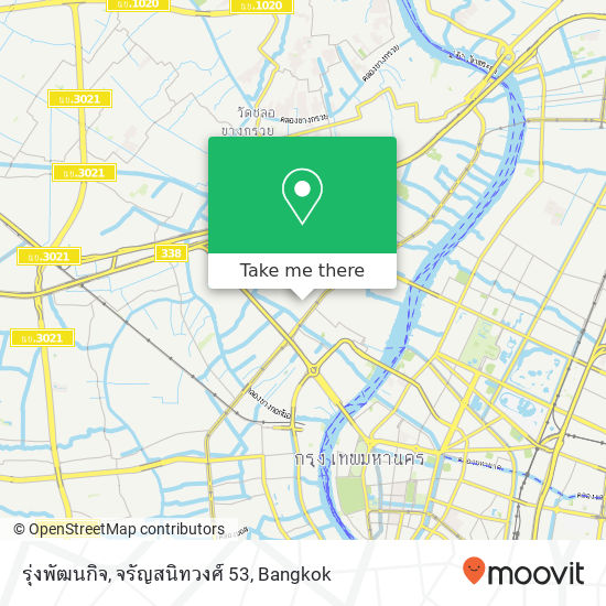 รุ่งพัฒนกิจ, จรัญสนิทวงศ์ 53 map