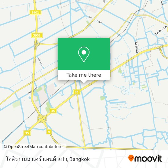 โอลิวา เนล แคร์ แอนด์ สปา map