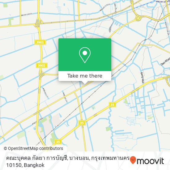 คณะบุคคล กัลยา การบัญชี, บางบอน, กรุงเทพมหานคร 10150 map