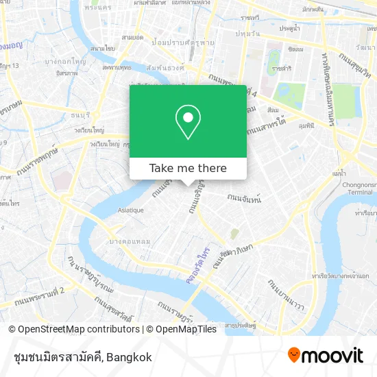 ชุมชนมิตรสามัคคี map