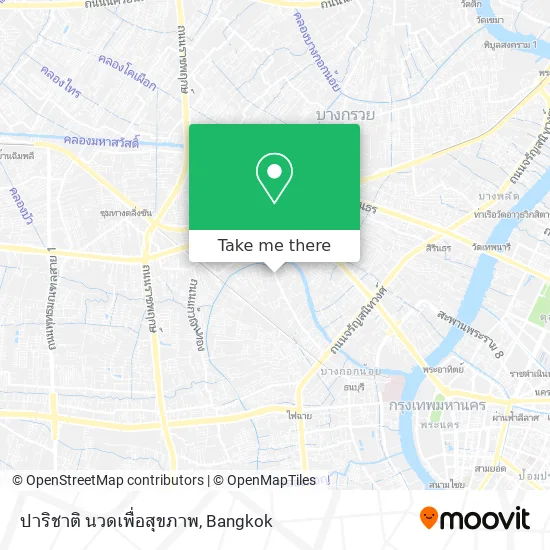 ปาริชาติ นวดเพื่อสุขภาพ map