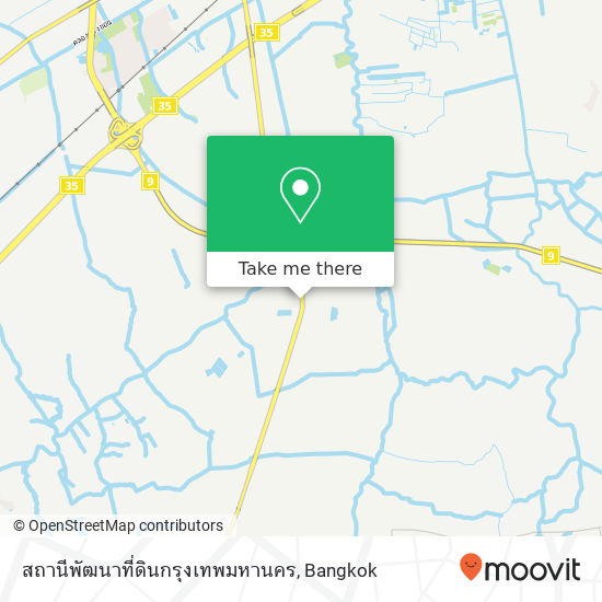 สถานีพัฒนาที่ดินกรุงเทพมหานคร map