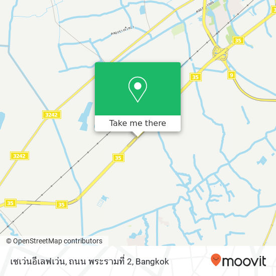 เซเว่นอีเลฟเว่น, ถนน พระรามที่ 2 map