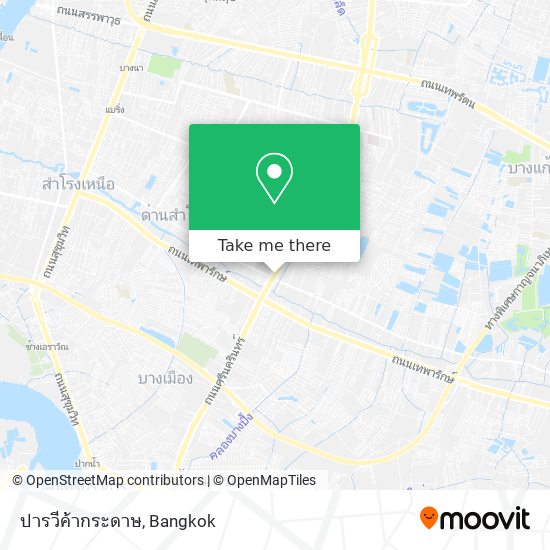 ปารวีค้ากระดาษ map