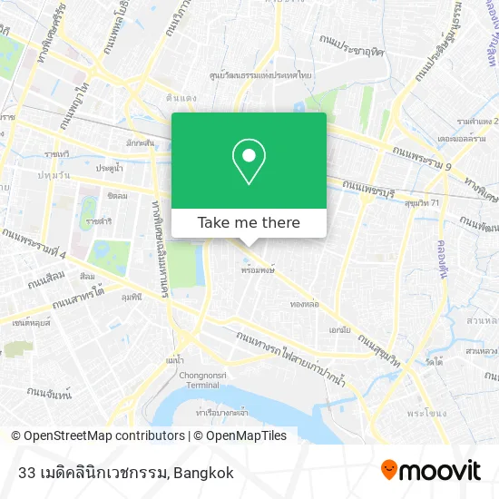 33 เมดิคลินิกเวชกรรม map