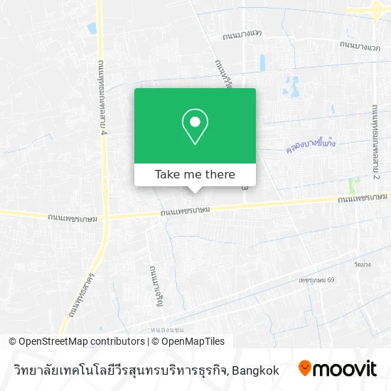 วิทยาลัยเทคโนโลยีวีรสุนทรบริหารธุรกิจ map