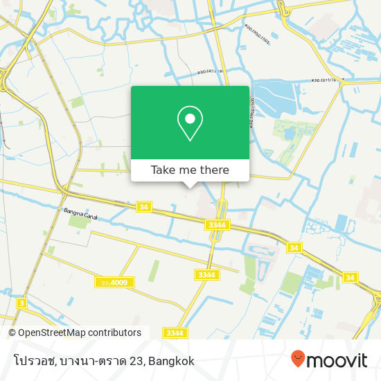 โปรวอช, บางนา-ตราด 23 map