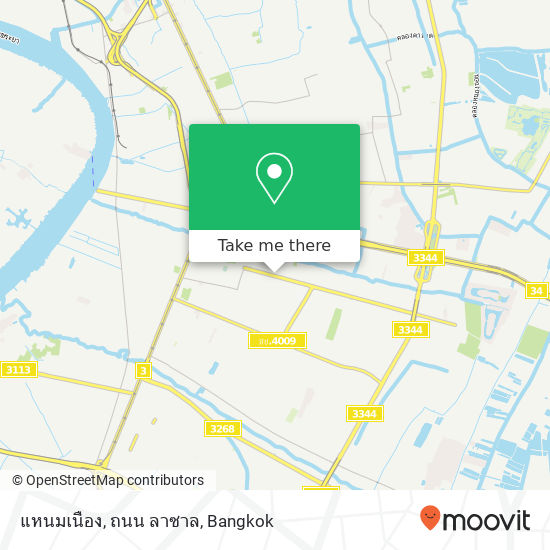 แหนมเนือง, ถนน ลาซาล map