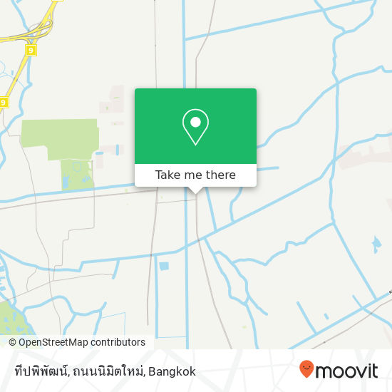 ทีปพิพัฒน์, ถนนนิมิตใหม่ map