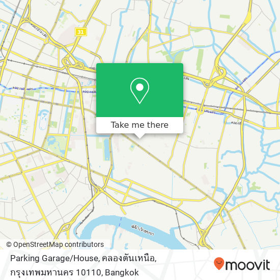 Parking Garage / House, คลองตันเหนือ, กรุงเทพมหานคร 10110 map