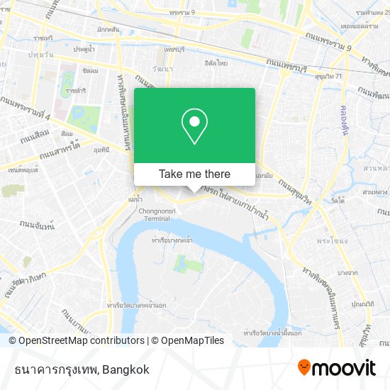 ธนาคารกรุงเทพ map
