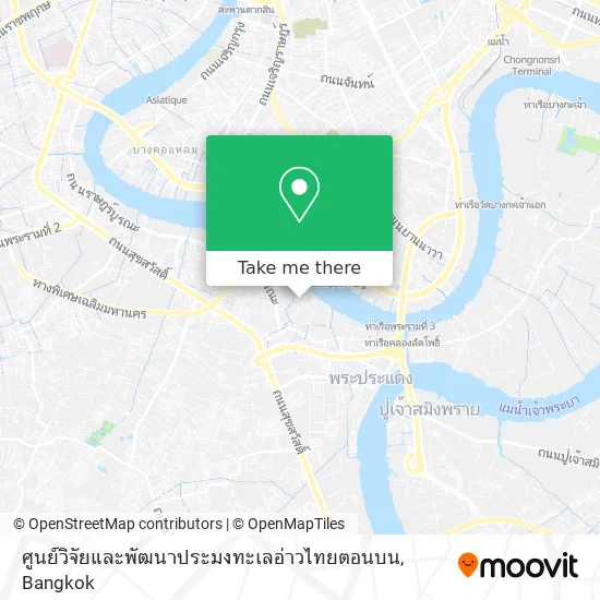 ศูนย์วิจัยและพัฒนาประมงทะเลอ่าวไทยตอนบน map