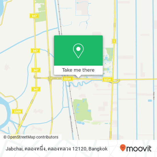 Jabchai, คลองหนึ่ง, คลองหลวง 12120 map