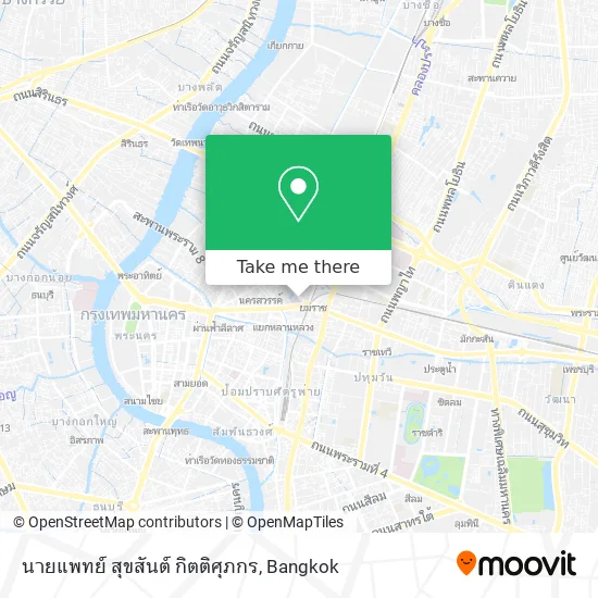 นายแพทย์ สุขสันต์ กิตติศุภกร map