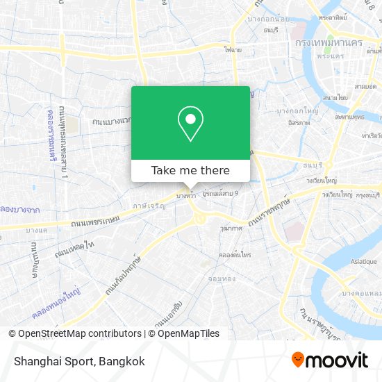 Shanghai Sport map