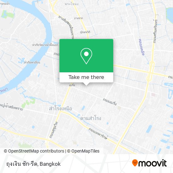 ถุงเงิน ซัก-รีด map