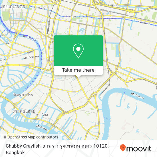 Chubby Crayfish, สาทร, กรุงเทพมหานคร 10120 map