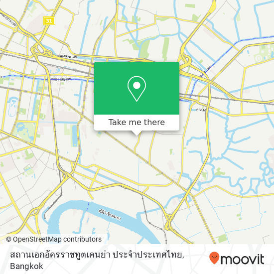 สถานเอกอัครราชทูตเคนย่า ประจำประเทศไทย map